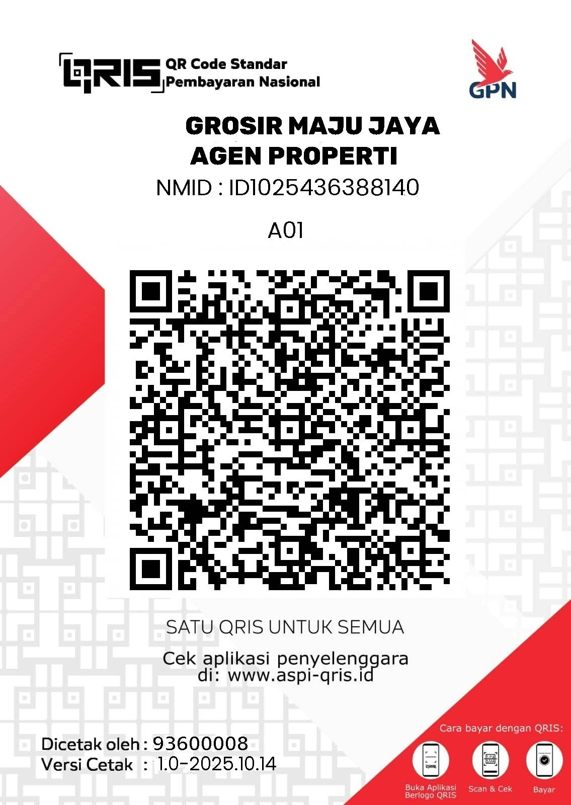 QRIS Toko Maju Jaya